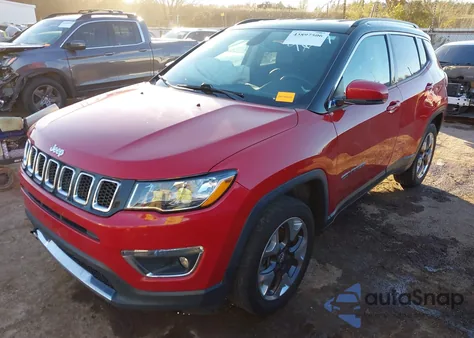 2019 Jeep Compass Limited 4X4 z USA, uszkodzony, nr VIN 3C4NJDCB7KT669699
